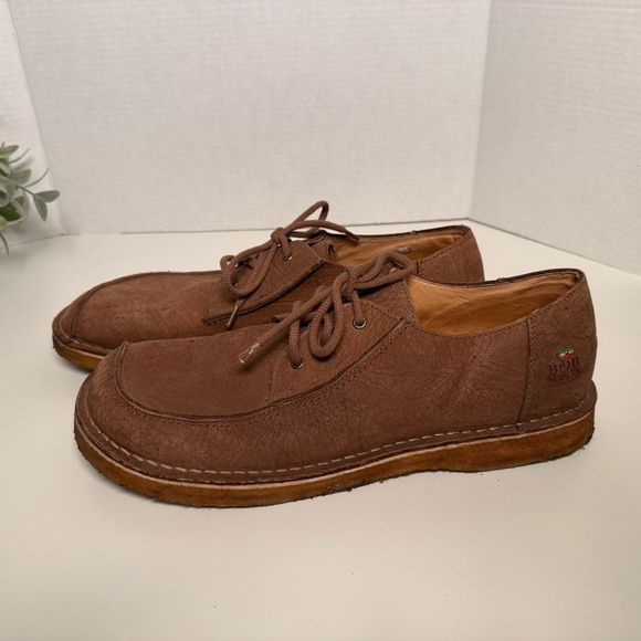 Vintage Bob Marley Brand Low Top Leather Moc Toe Embroidered Lace Up Shoes US 13 main image 15